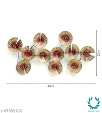 Alluring Metal Iron Led Wall Decor & Hanging - Free Size, Metal, Wall Decor, Pack of 1